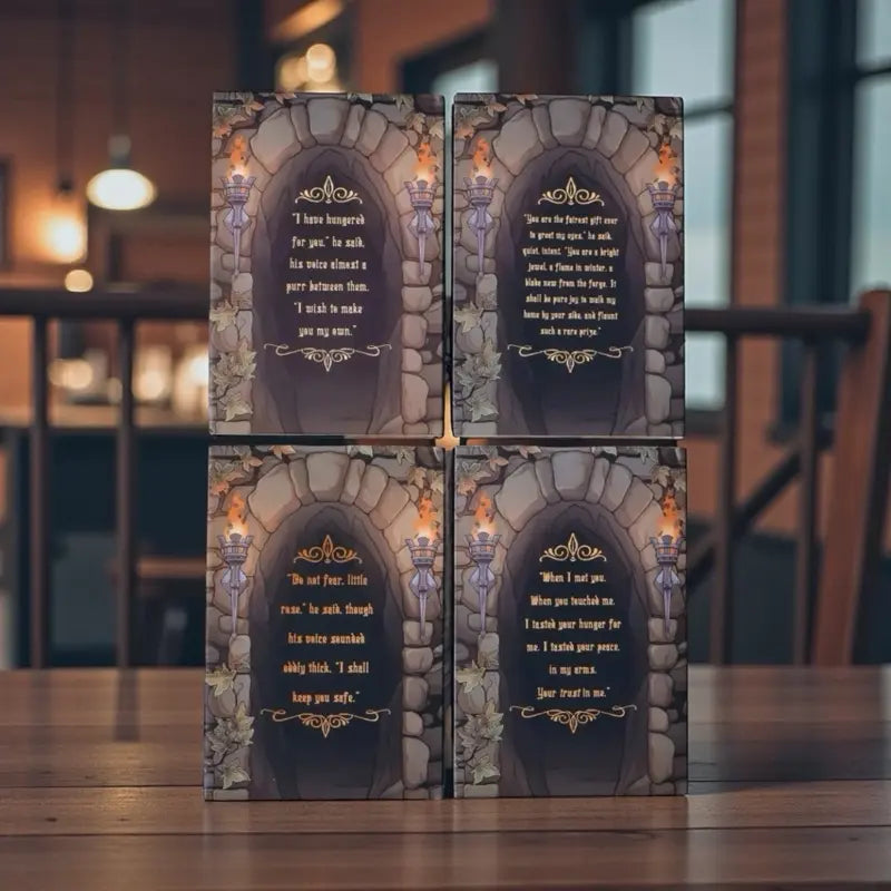 Orc Sworn Series Exclusive Luxe Collector's Special Edition Signed Hardcover Book by Finley Fenn - BookTok, Adult Romance Fantasy, Dust Jacket, Coordinated Spines, Exclusive Custom Sprayed Edges, Collectors
