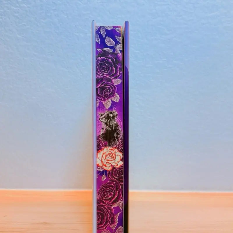 Never The Roses Hard Cover Signed Special Edition with Reversible Dust Jacket